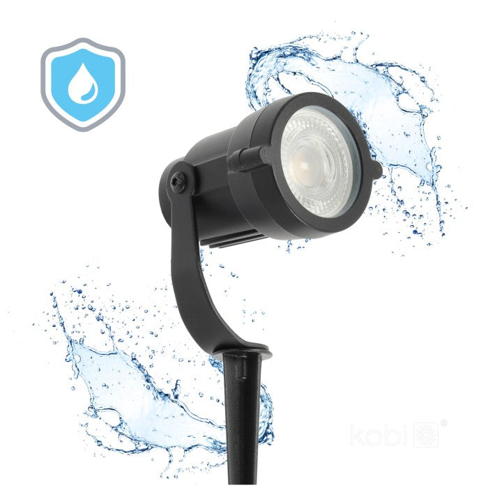 Foco de jardín LED con casquillo GU10 | Carcasa de aluminio IP65