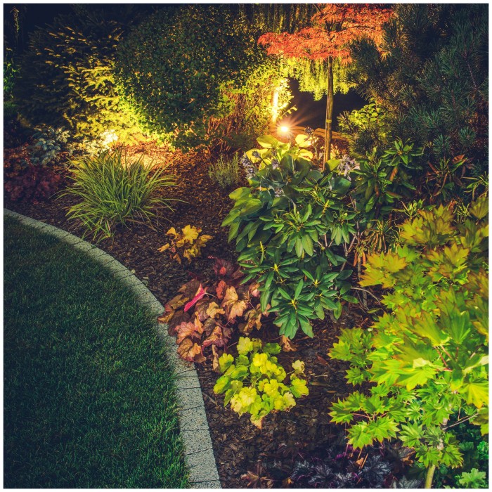 LED Garden Spotlight 5W 80 lm/W Tiltable | Aluminum IP65