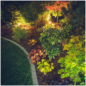 LED Garden Spotlight 5W 80 lm/W Tiltable | Aluminum IP65