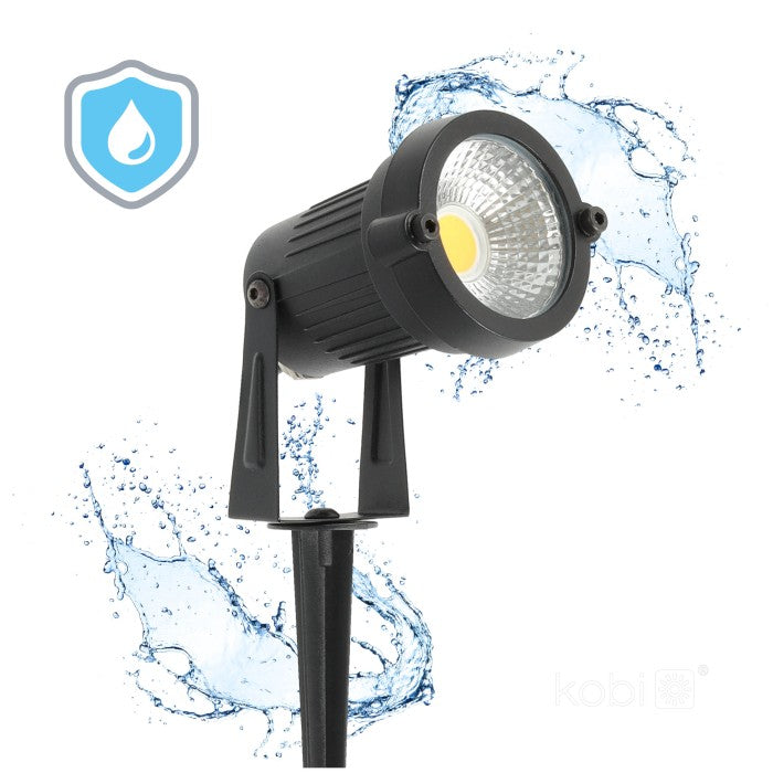 LED Garden Spotlight 5W 80 lm/W Tiltable | Aluminum IP65