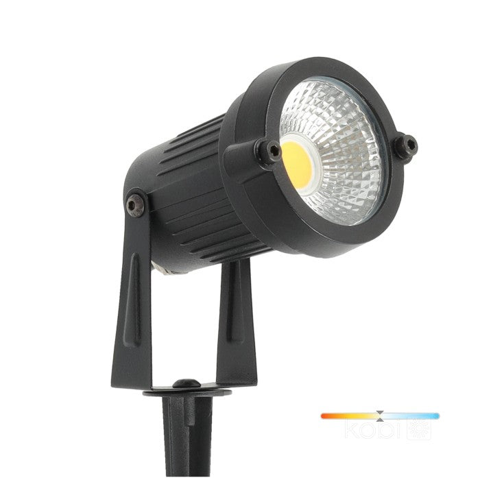 LED Garden Spotlight 5W 80 lm/W Tiltable | Aluminum IP65