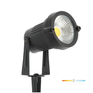 LED Garden Spotlight 5W 80 lm/W Tiltable | Aluminum IP65