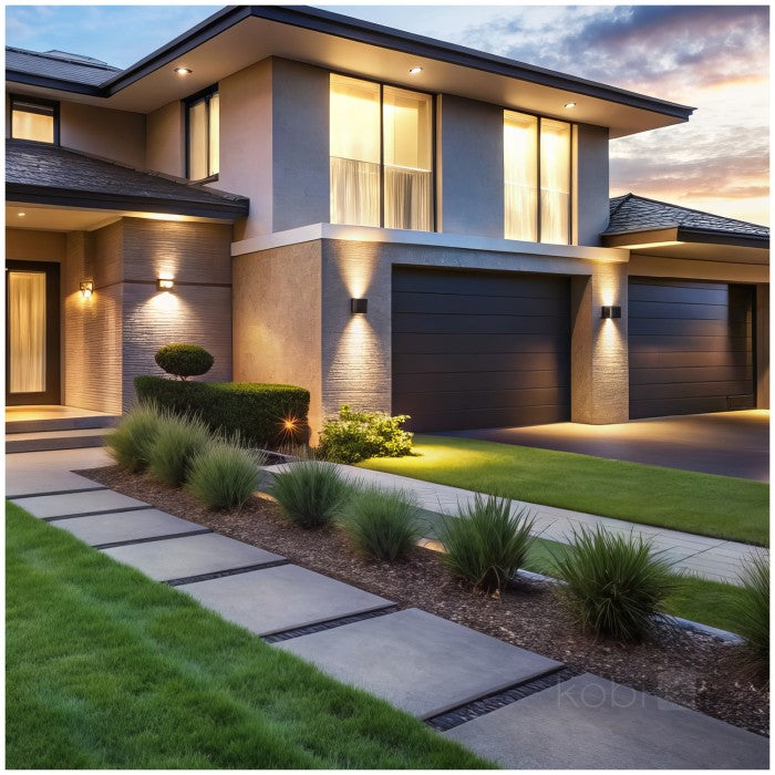 LED Wall Light 2x3W with Adjustable Dual Beam Angle | IP54