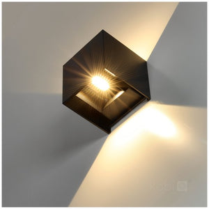 LED Wall Light 2x3W with Adjustable Dual Beam Angle | IP54