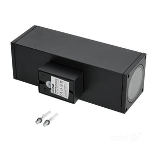 LED Wall Light Bi-Directional 260mm Square GU10 IP54