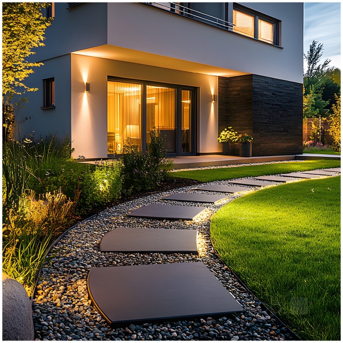 LED Wall Light Bi-Directional 90x260mm Round GU10 IP54