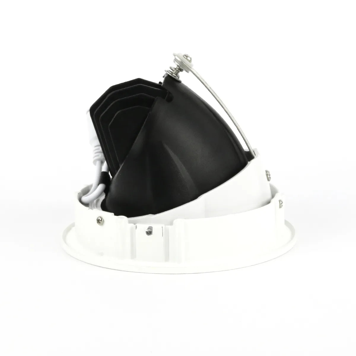 LED Banana recessed spotlight 20W ⌀165mm 90° Tiltable 360° Rotatable