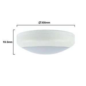 LED Bulkhead surface mounted IP66 IK08 waterproof 30cm 20W