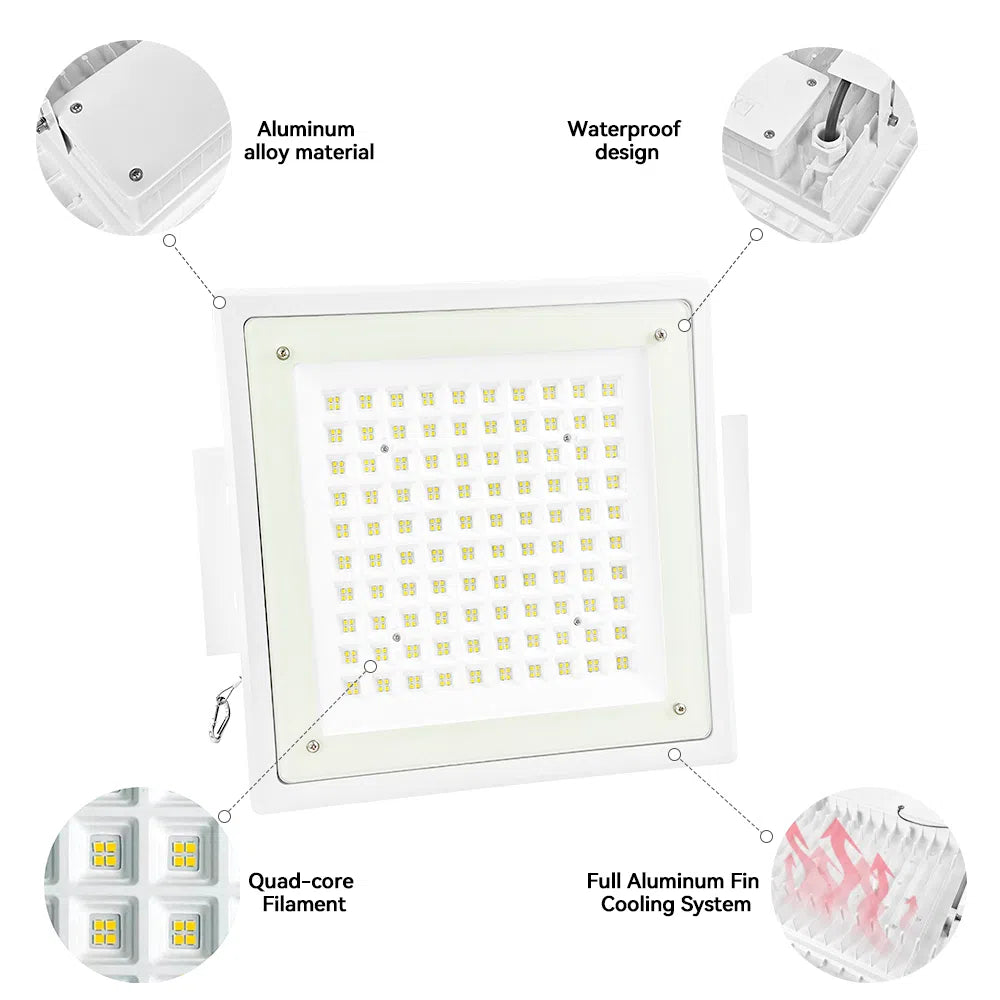 LED Canopy Lamp 200W 170lm/W IP65 Dimmable