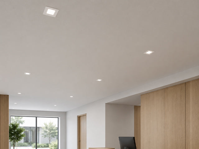 LED Downlight 3W - Square - 84x84mm