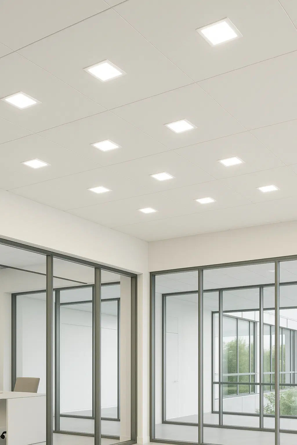LED Downlight 12W - Square - 170x170mm