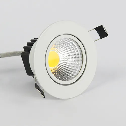 Foco empotrable LED 5W orientable y regulable 85 mm