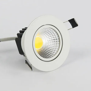 Foco empotrable LED 5W orientable y regulable 85 mm