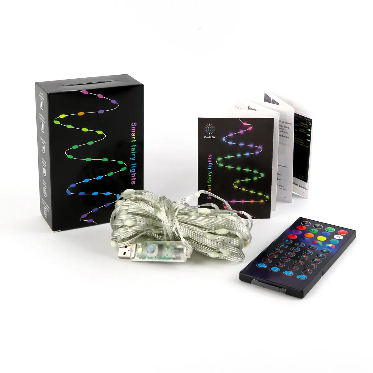 Smart LED Christmas Lights RGB String 10 meters App control 5 watt