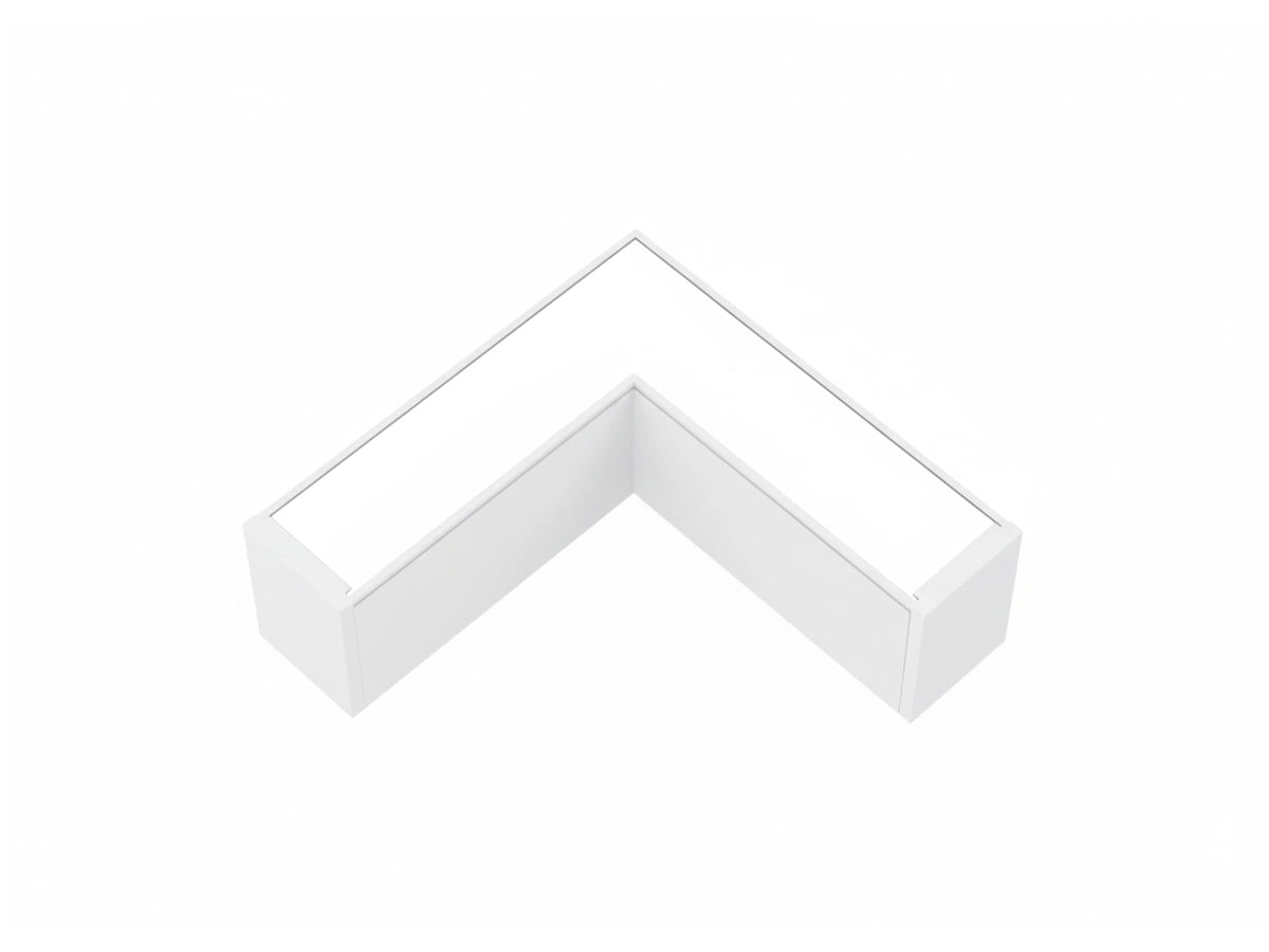 L-Connector for LED Light Bars 90° | Corner Connector for Squares & Frames