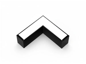 L-Connector for LED Light Bars 90° | Corner Connector for Squares & Frames