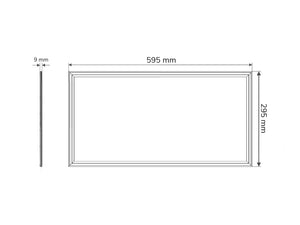 LED Panel 30x60cm 24W 120lm/W