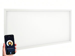 Panel LED WiFi 60x120cm 40W 100lm/W - Color de luz CCT ajustable