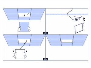 LED Panel 60x120cm 60W 140lm/W