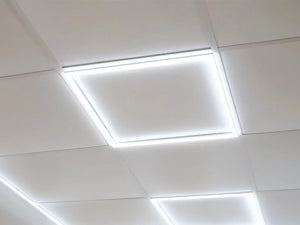 LED Panel hollow 60x60cm 36W Adjustable light color (CCT)