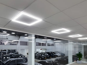 LED Panel hollow 60x60cm 36W Adjustable light color (CCT)