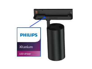 Integrated LED Railspot 3 phase 20W CRI>90 with Philips driver
