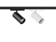 Integrated LED Railspot 3 fase 20W CRI>90 met Philips-driver, zijaanzicht en zwart (foto 1)
