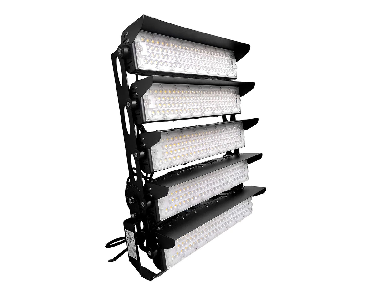 LED Sports Field Lighting 1250W Tiltable 170lm/W with Philips driver