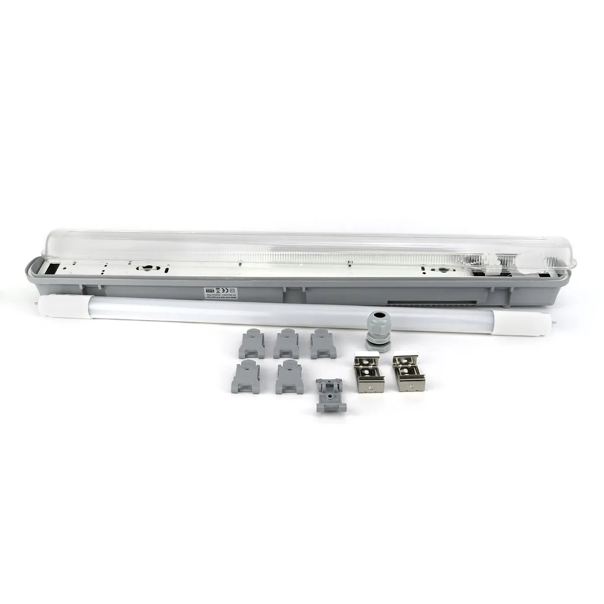 Waterproof T8 LED TL fixture 60cm single