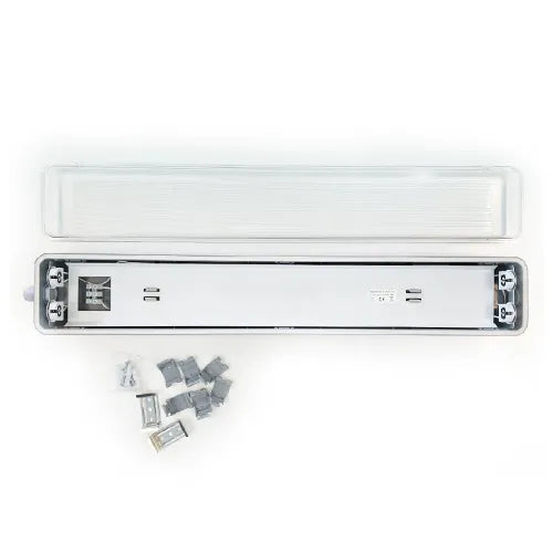Foco empotrable TL LED T8 resistente al agua 120cm doble