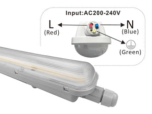 Tubo LED Tri-proof 150 cm | 50W | IP65 | 190 lm/W | Driver Philips