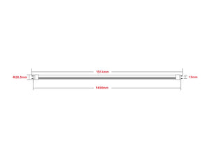LED TL Tube T8 150cm 18/25W 200lm/W