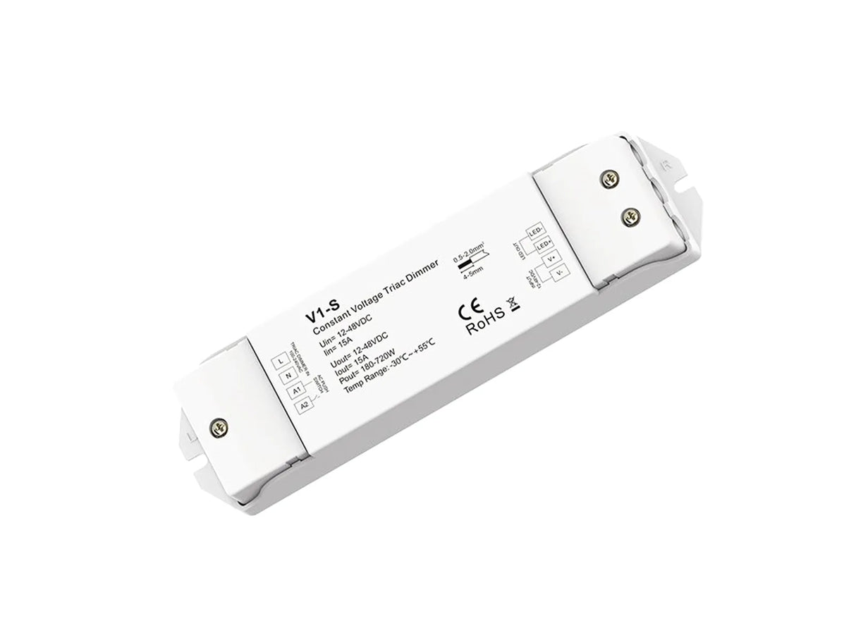 Controlador regulable para tira LED AC100V-240V 15A - para luz blanca