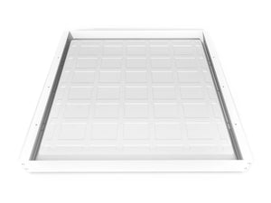 Marco de superficie blanco para LED Panel 60x60cm - Extra alto 68mm