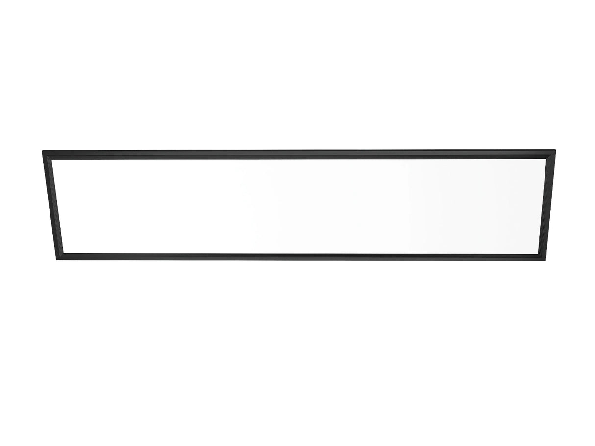 Panel LED negro 30x120cm - 36W - 140lm/W - Color de luz ajustable CCT
