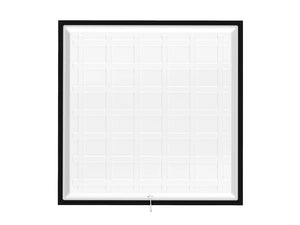 Black LED Panel 62x62cm - 36W - 140lm/W - Adjustable Light Color CCT