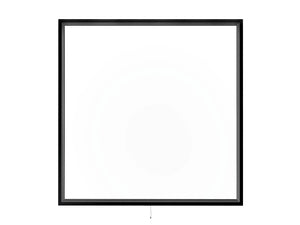 Black LED Panel 60x60 cm - 36W - 140lm/W - Adjustable Light Color CCT