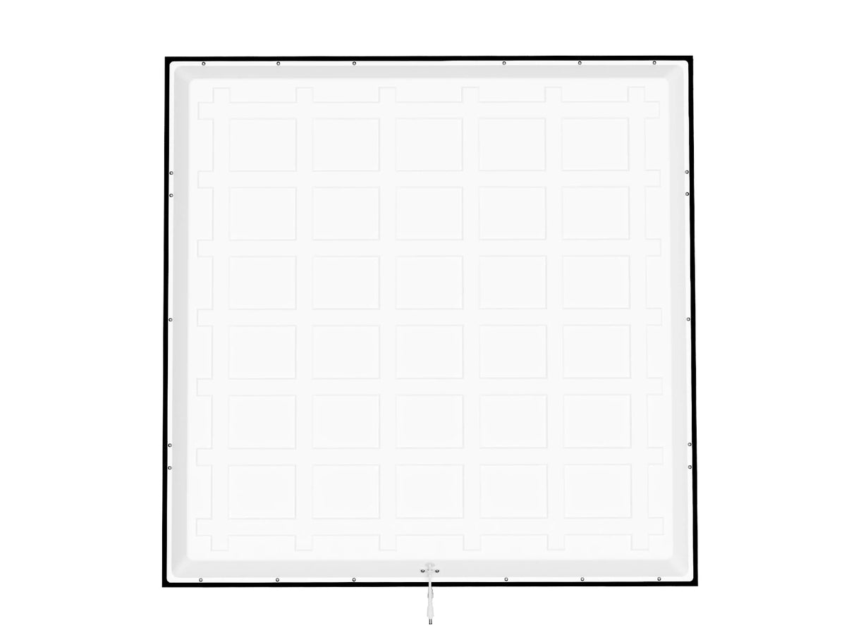 Black LED Panel 60x60 cm - 36W - 140lm/W - Adjustable Light Color CCT