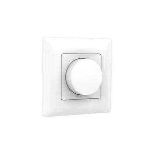 Dimmer LED 200W 1-10V con mando giratorio Blanco