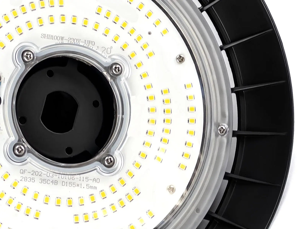 LED UFO Highbay | motion sensor | 100W | 150lm/W | Sosen Driver