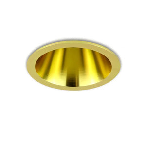 Gold LED Recessed Spotlight 5W 3000K warm white ⌀80mm Anti glare