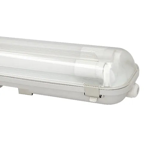 Foco empotrable TL LED T8 resistente al agua 120cm doble