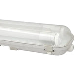 Foco empotrable TL LED T8 resistente al agua 120cm doble